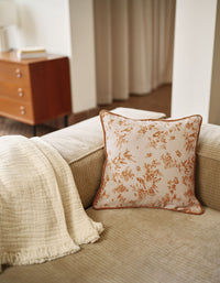Housse de coussin en coton - Paradis Doré