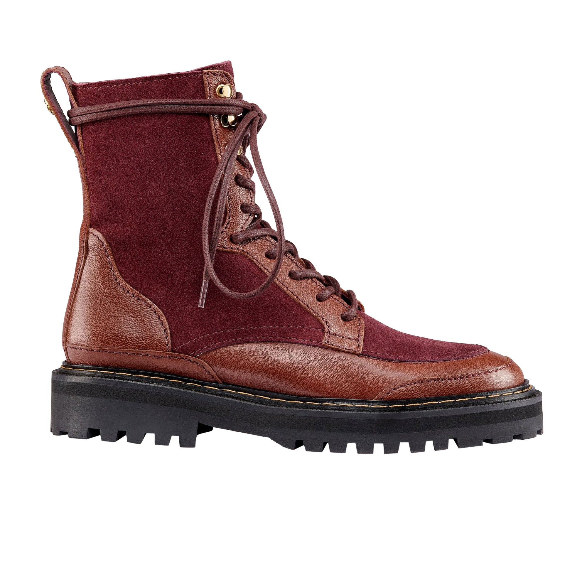Noa leather boots - Bark