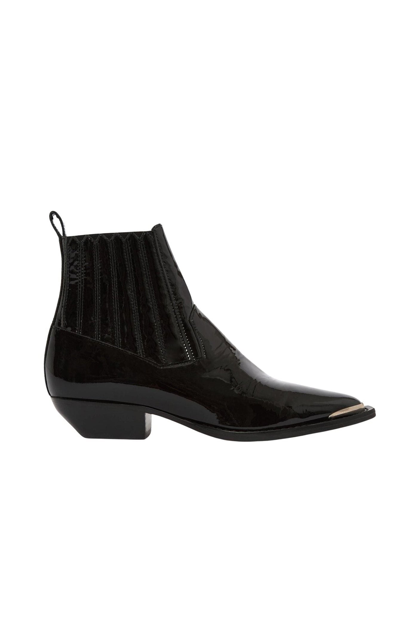 Bottines Georgia en cuir - Noir