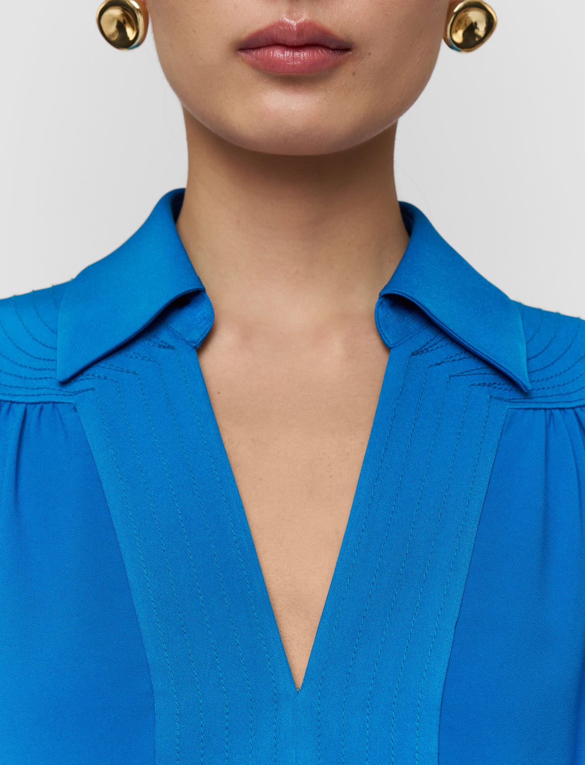 Siam Blue Blouse - Siam Blue
