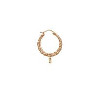 Mono boucle d'oreille Noa en or jaune avec diamant - Or jaune & Diamant