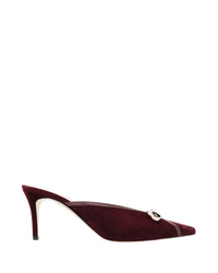 BOWIE SUEDE MULE - 75 MM