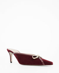 BOWIE SUEDE MULE - 75 MM