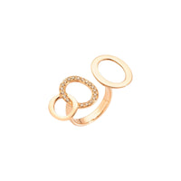 Bague Brera en Or rose 18K & Diamant