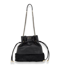 Sac porté épaule Brian en cuir - Black