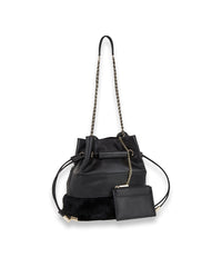 Sac porté épaule Brian en cuir - Black