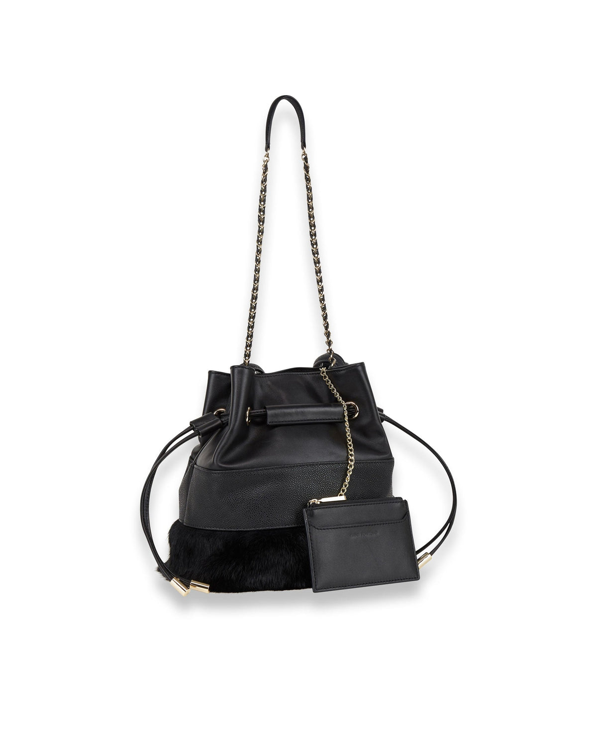 Sac porté épaule Brian en cuir - Black