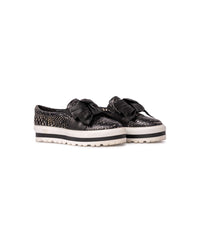 Baskets Brice en cuir - Black