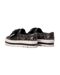 Baskets Brice en cuir - Black