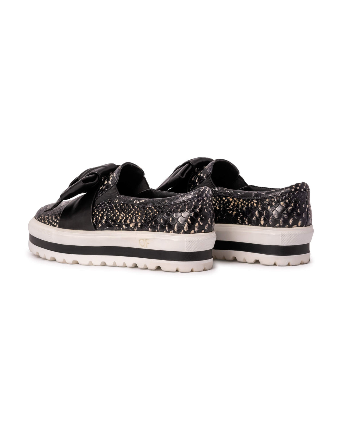 Baskets Brice en cuir - Black