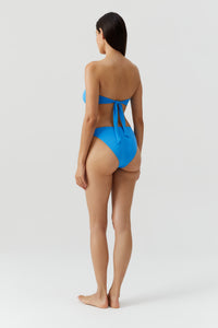 Haut de bikini bandeau Brisbane texturé - Ocean Ribbed