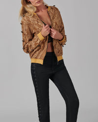 Veste Brooke à dentelle - Brown