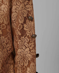 Veste Brooke à dentelle - Brown