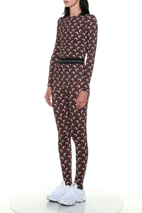 PRIX MARQUE : 120€_All Over Moon Brown Legging - All Over Moon Brown