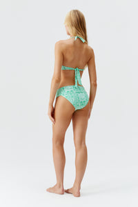 Bas de bikini taille haute Brussels imprimé - Medina
