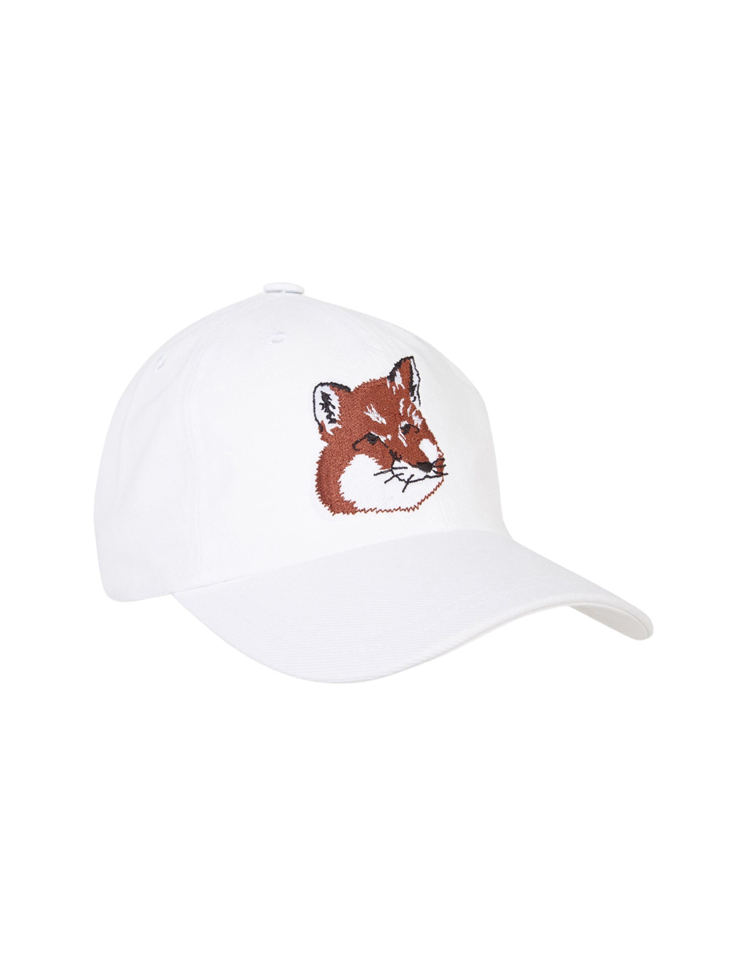 Casquette Fox avec broderie - White