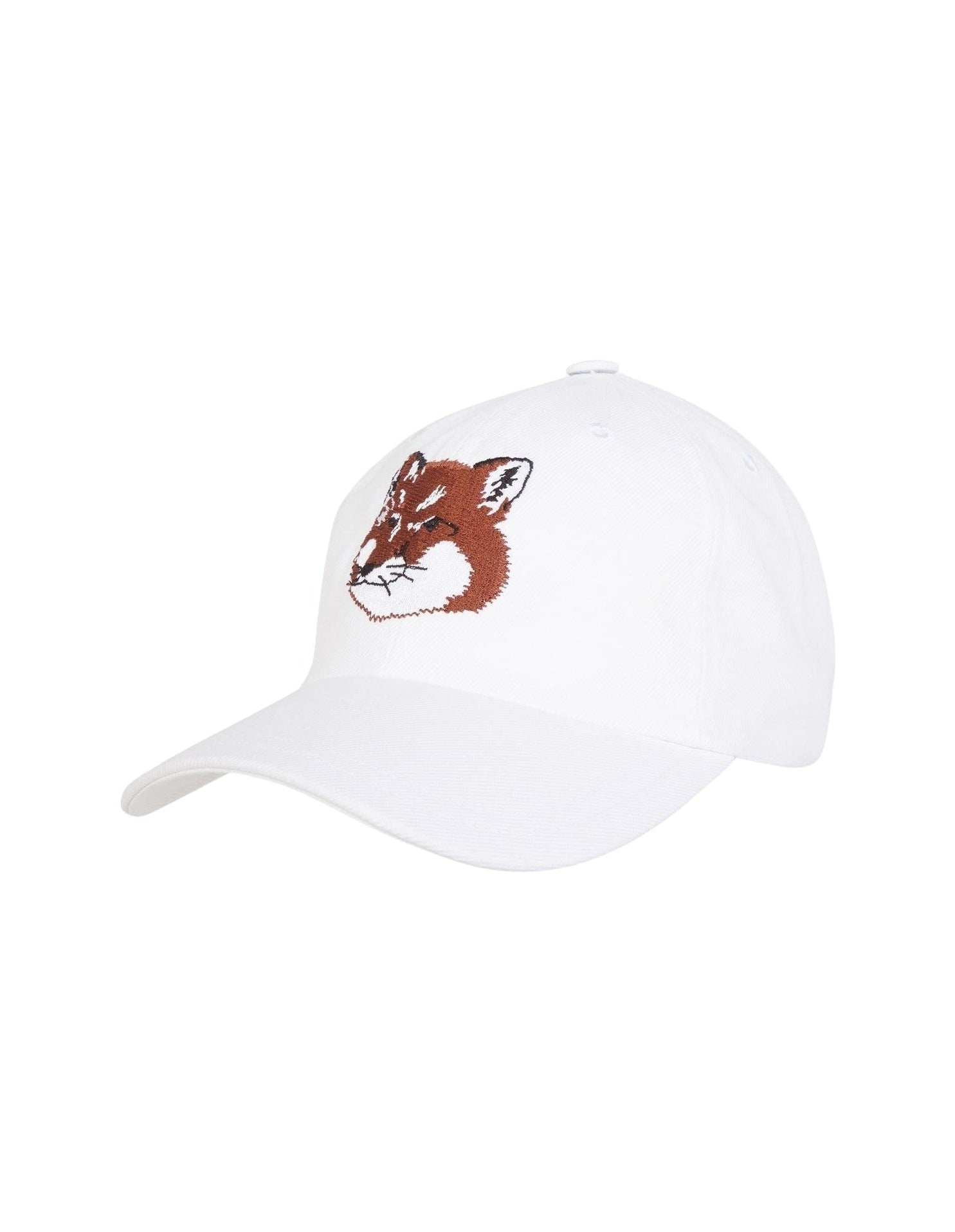 Casquette Fox avec broderie - White