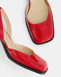 3 QTY NEW Bulla Jones 50 Red Corvette Patent Red Corvette Patent