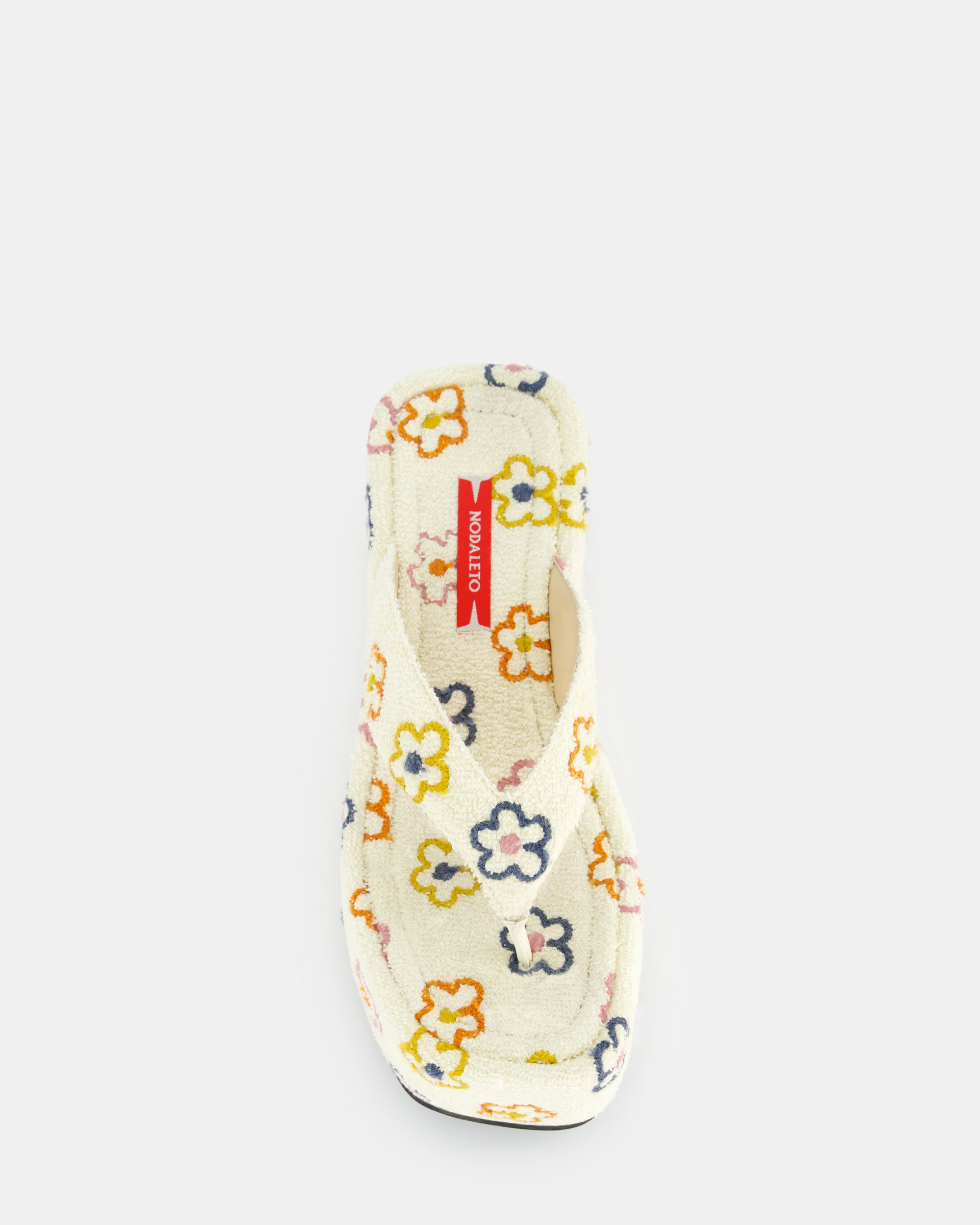 Tongues plateformes Bulla Ashley 105 - Fleur de tournesol