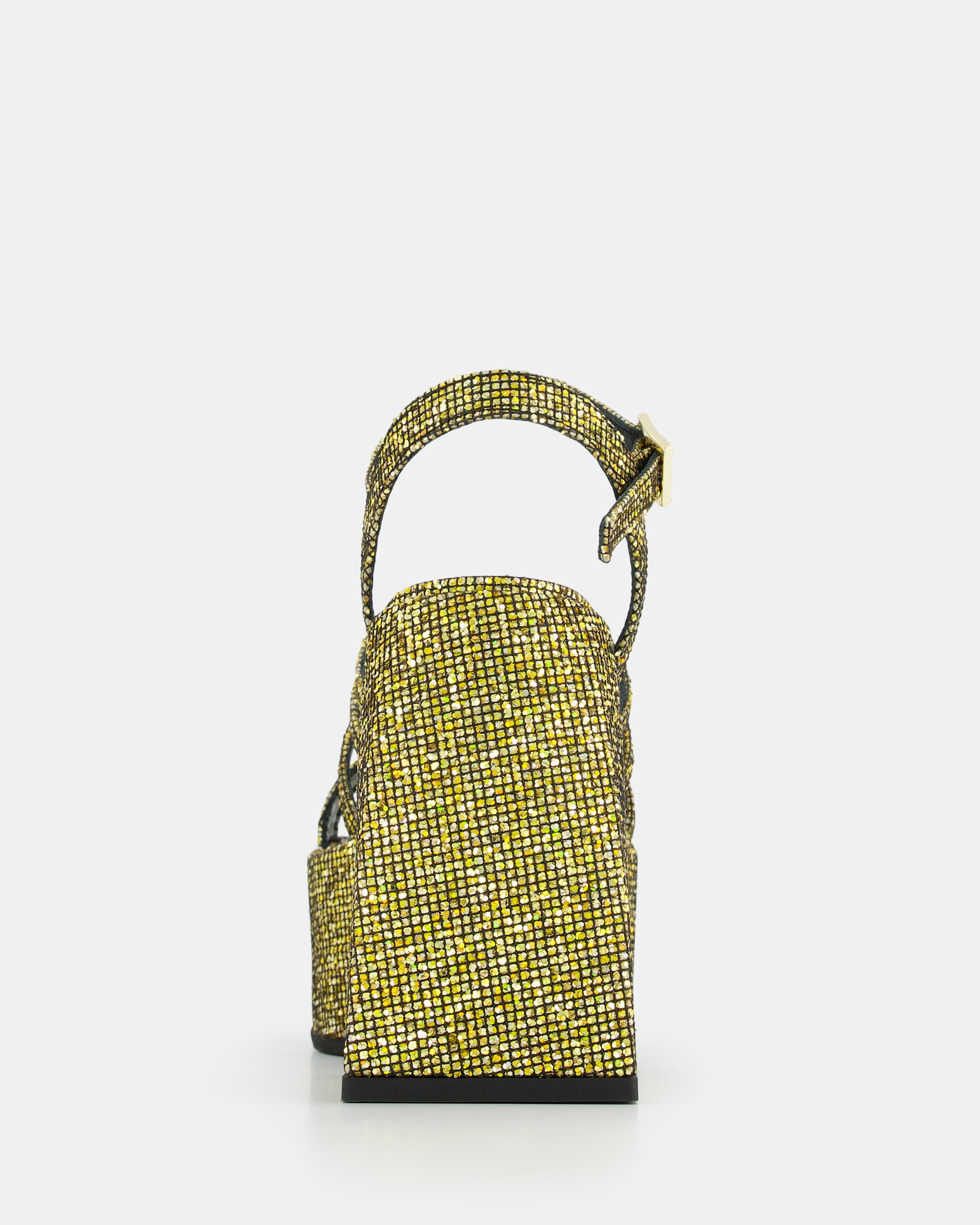 Bulla Chibi 120 sandals - Silver glitter