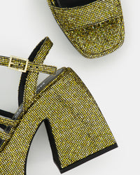 Bulla Chibi 120 sandals - Silver glitter