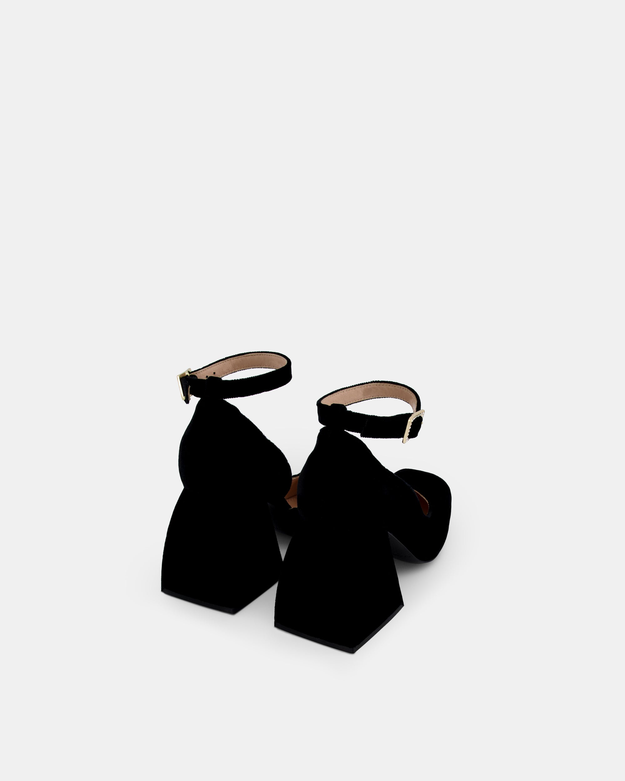 Bulla Pia 90 pumps - Lune black
