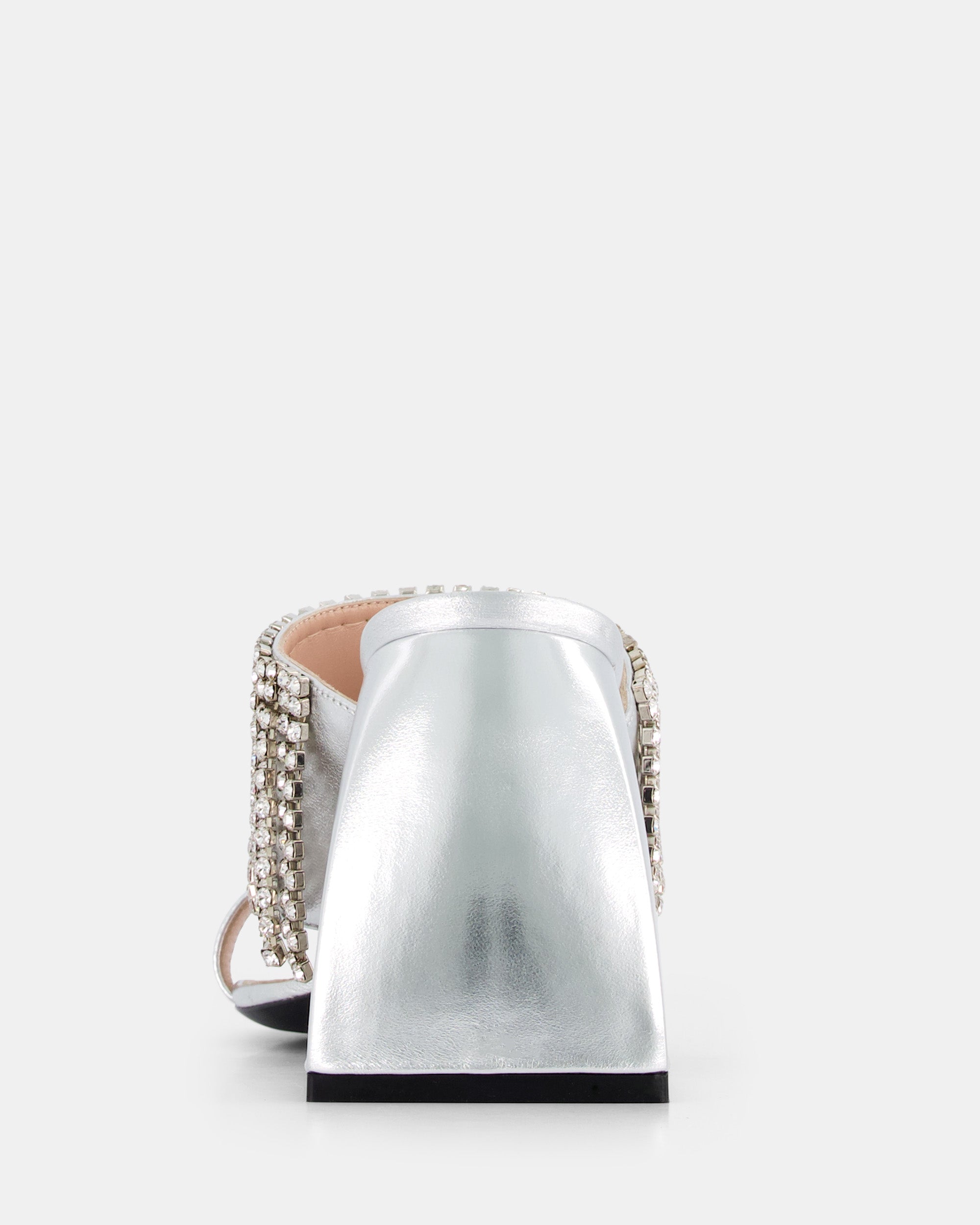 Mules Bulla Preston 90 - Argent métallique