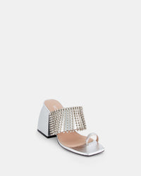 Mules Bulla Preston 90 - Argent métallique