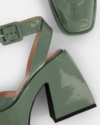 Plateformes Bulla Sofia 120 - Matcha