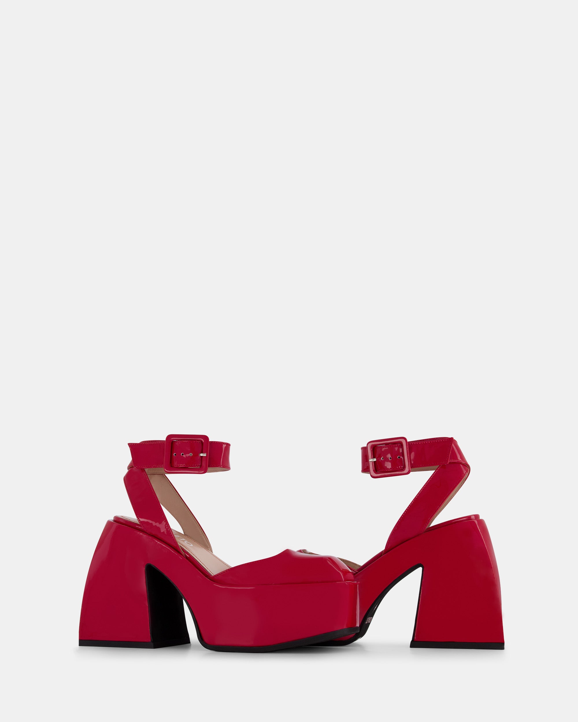 Plateformes Bulla Sofia 120 - Rouge Corvette