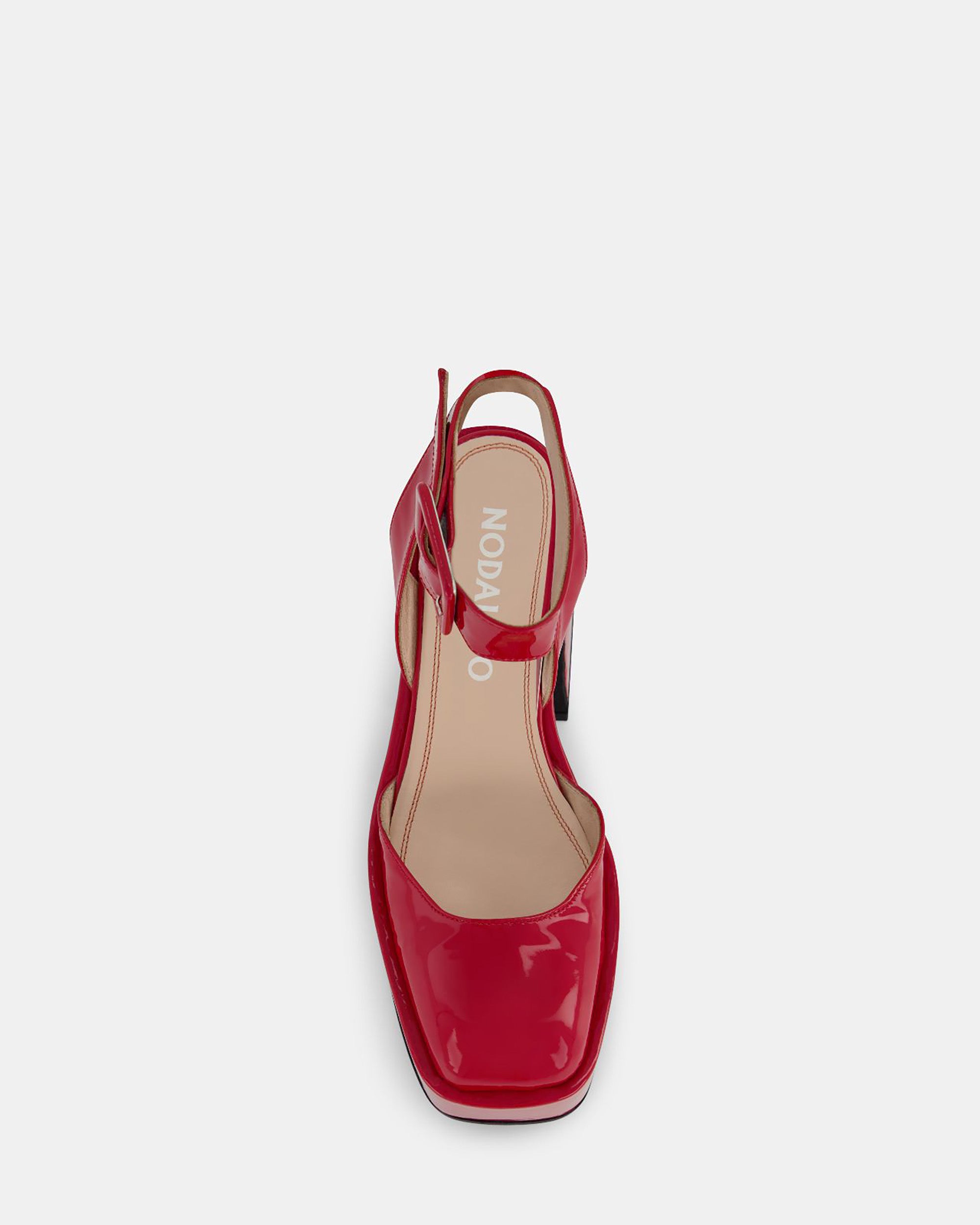 Plateformes Bulla Sofia 120 - Rouge Corvette