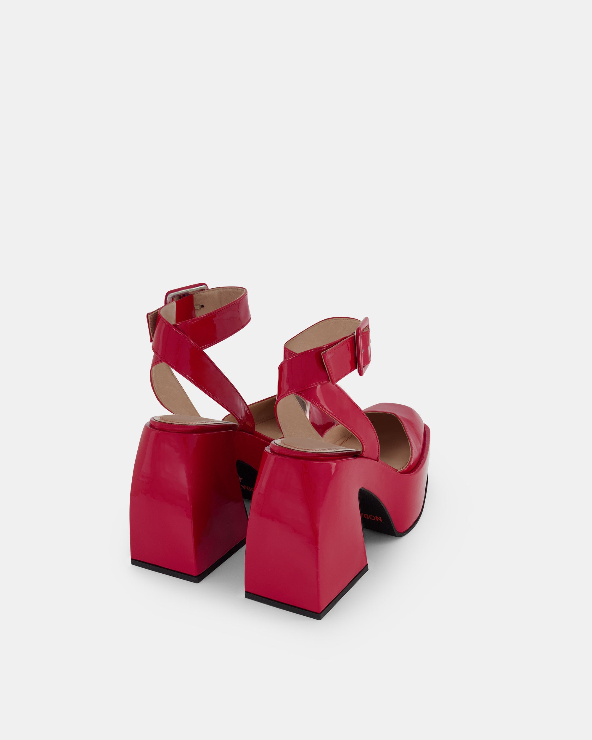 Plateformes Bulla Sofia 120 - Rouge Corvette