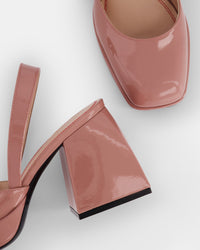 6 QTY DJV-220€-7/13 RELIQUAT Bulla Jones 90 Blush Patent