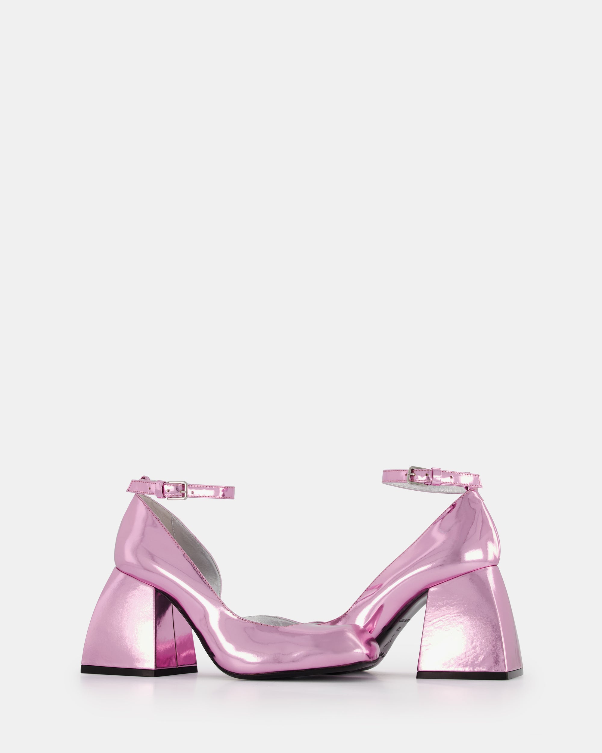 Bulla Pia 90 pumps - Specchio pink