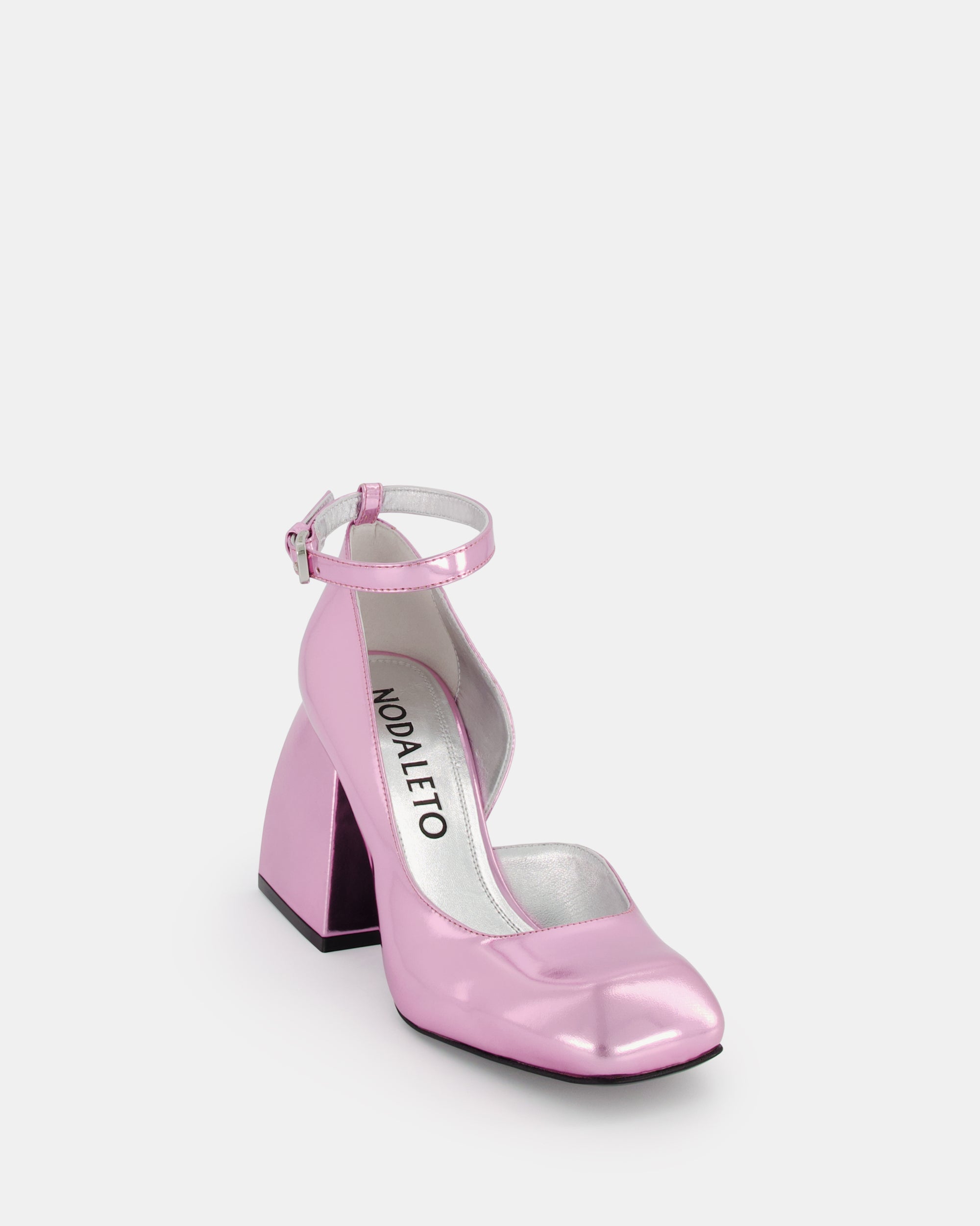 Bulla Pia 90 pumps - Specchio pink