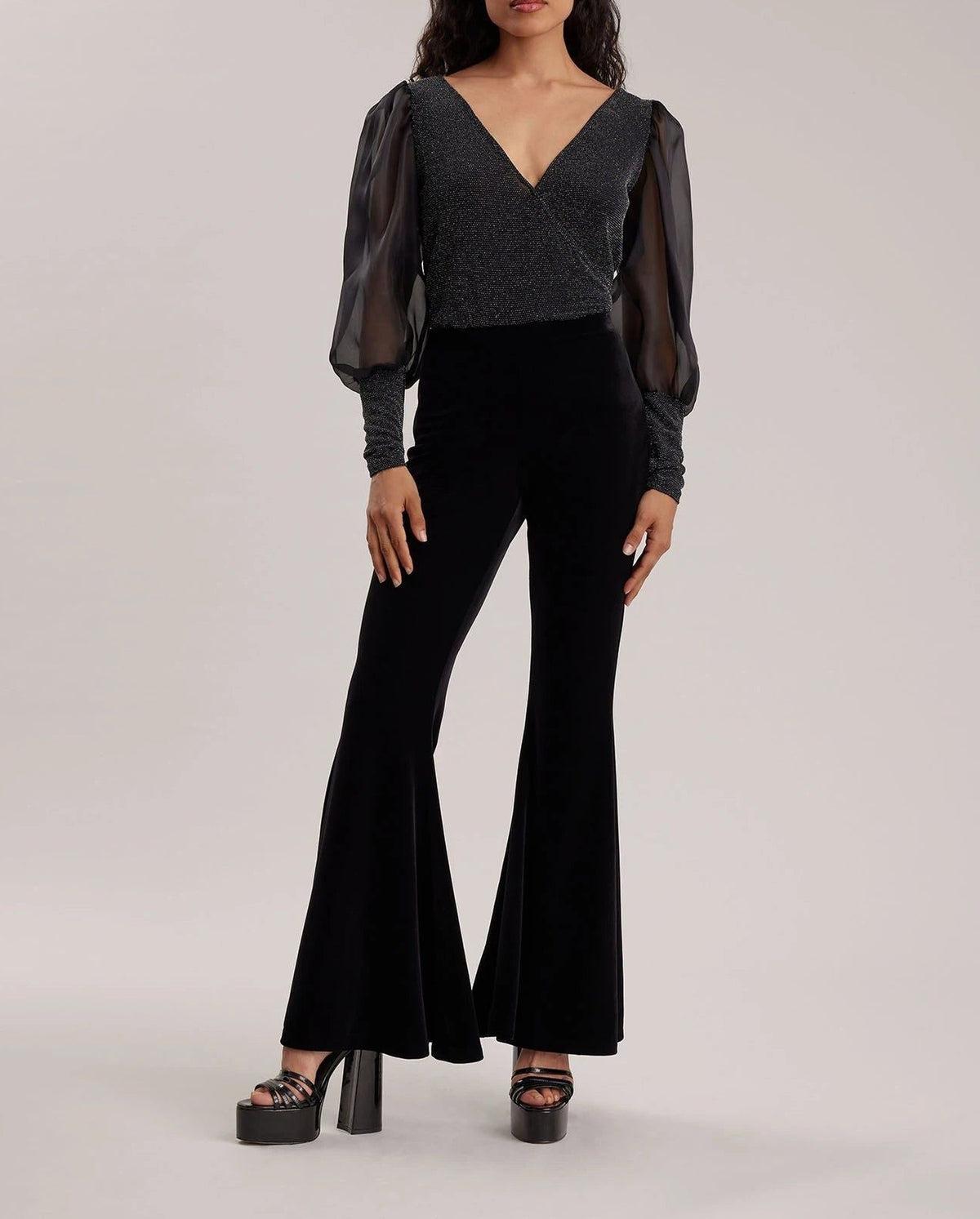 Burlesque Blouse - Black
