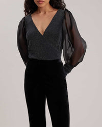Burlesque Blouse - Black