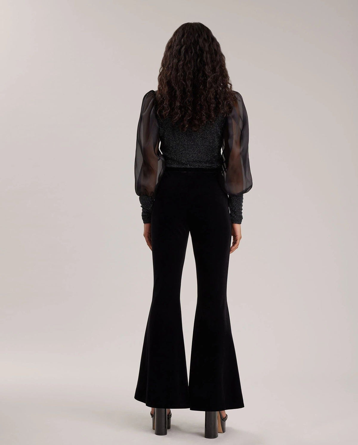 Burlesque Blouse - Black
