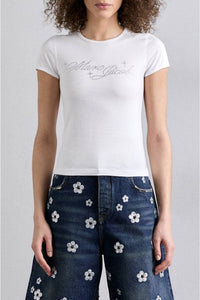 Short à jambes larges à sequins - Vintage Indigo