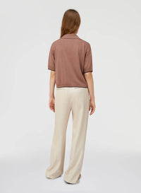 MAUVE RELAXED POLO