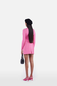 PRIX MARQUE : 120€_Moon Diamant Pink Jacq Jupe - Moon Diamant Pink Jacq