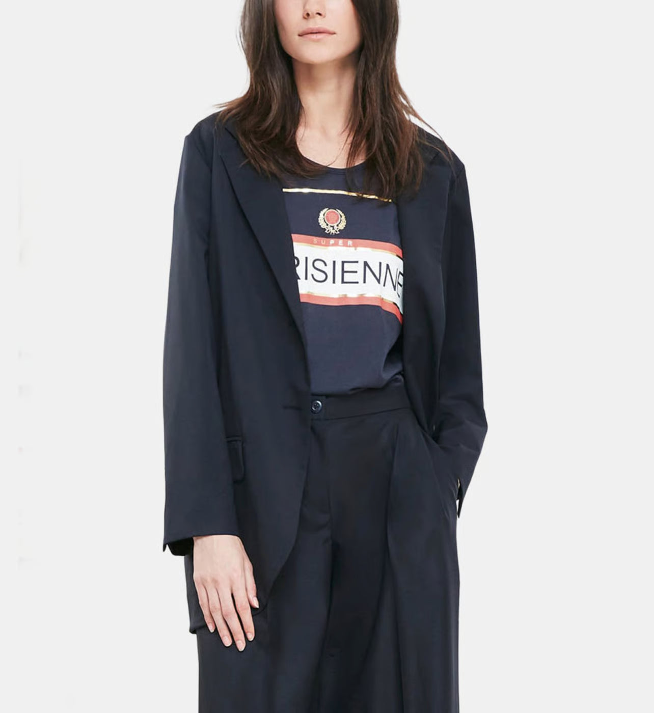 2qty RELIQUAT 0€ 0%  / Veste Clémentine en laine -  Blue Navy