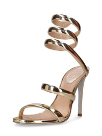 Sandales à talons Cleopatra 105 en cuir - Oro