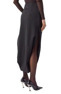 Asimmetrical Skirt - Black