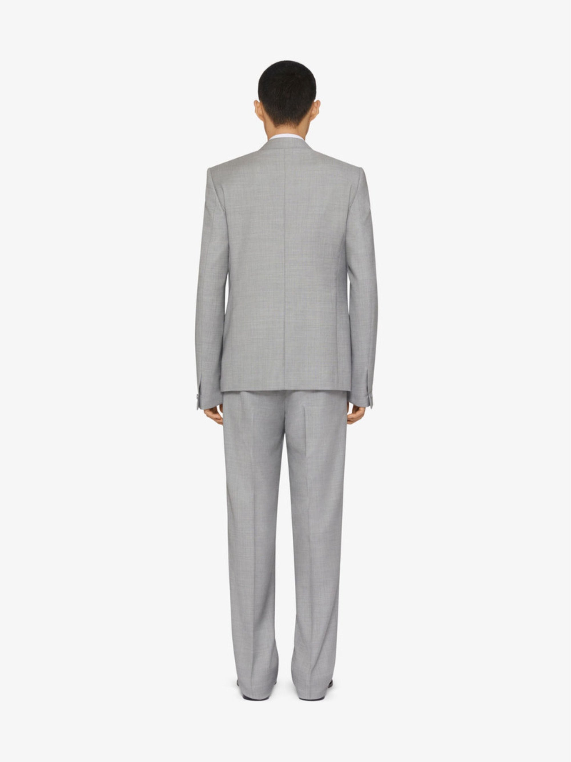 REGULAR FIT PEAK LAPEL JACKET