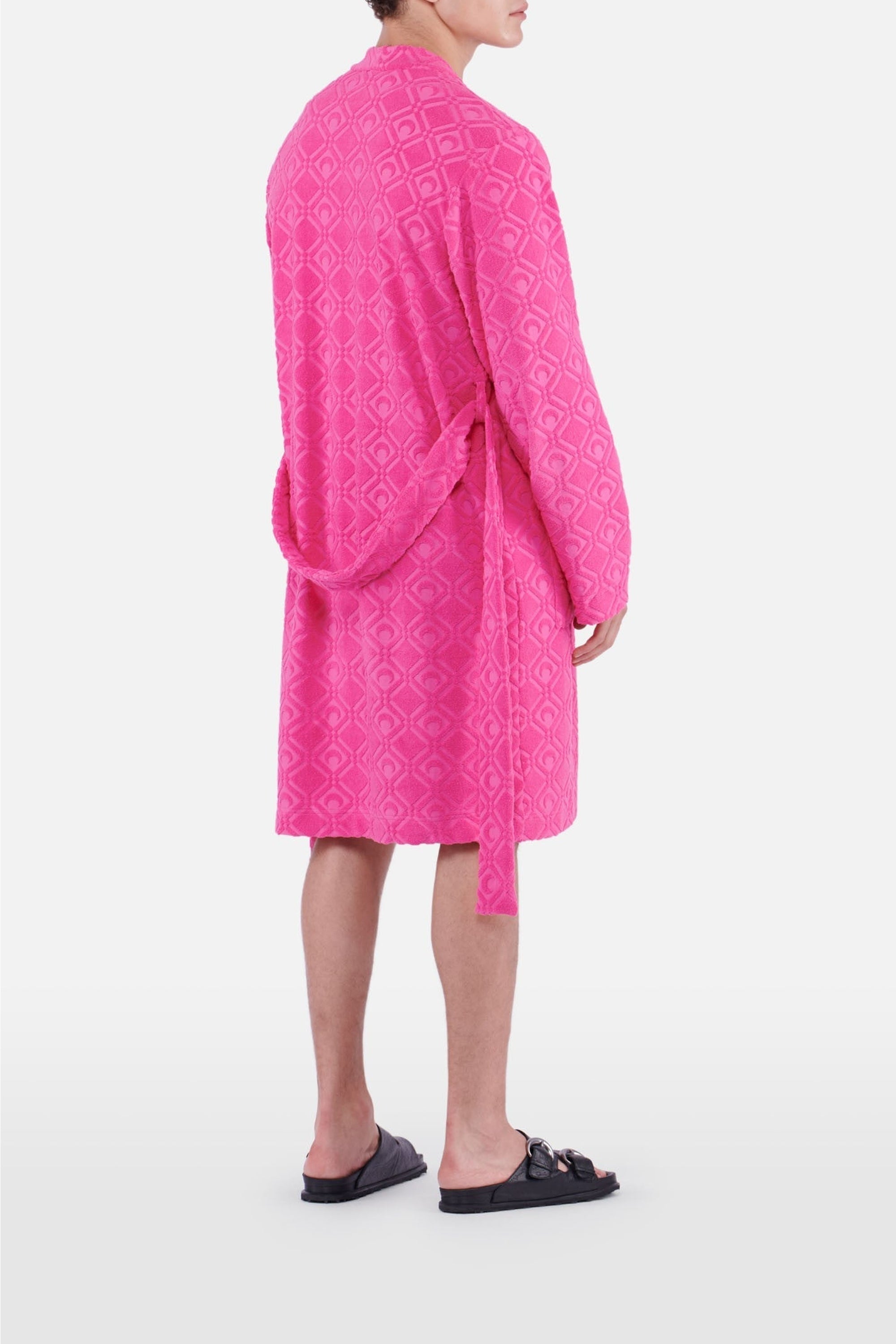 PRIX MARQUE : 190€_Fuschia Jacquard Manteau - Fuschia Jacquard