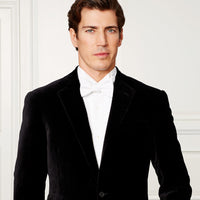 Chemise col cassé à plastron - White