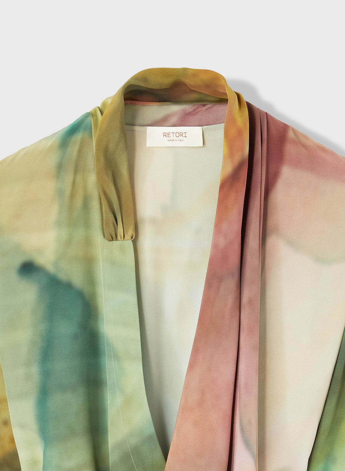 MULTICOLOR SCARF DRESS