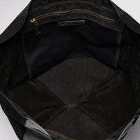 Cabas Félix en cuir - Noir