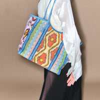 Cabas India en tissu - Patchwork